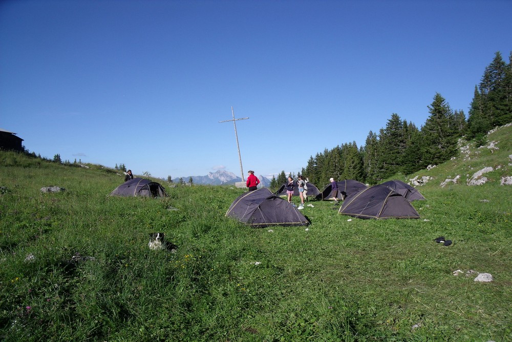 Bivouac à Nifflon d’en Haut 